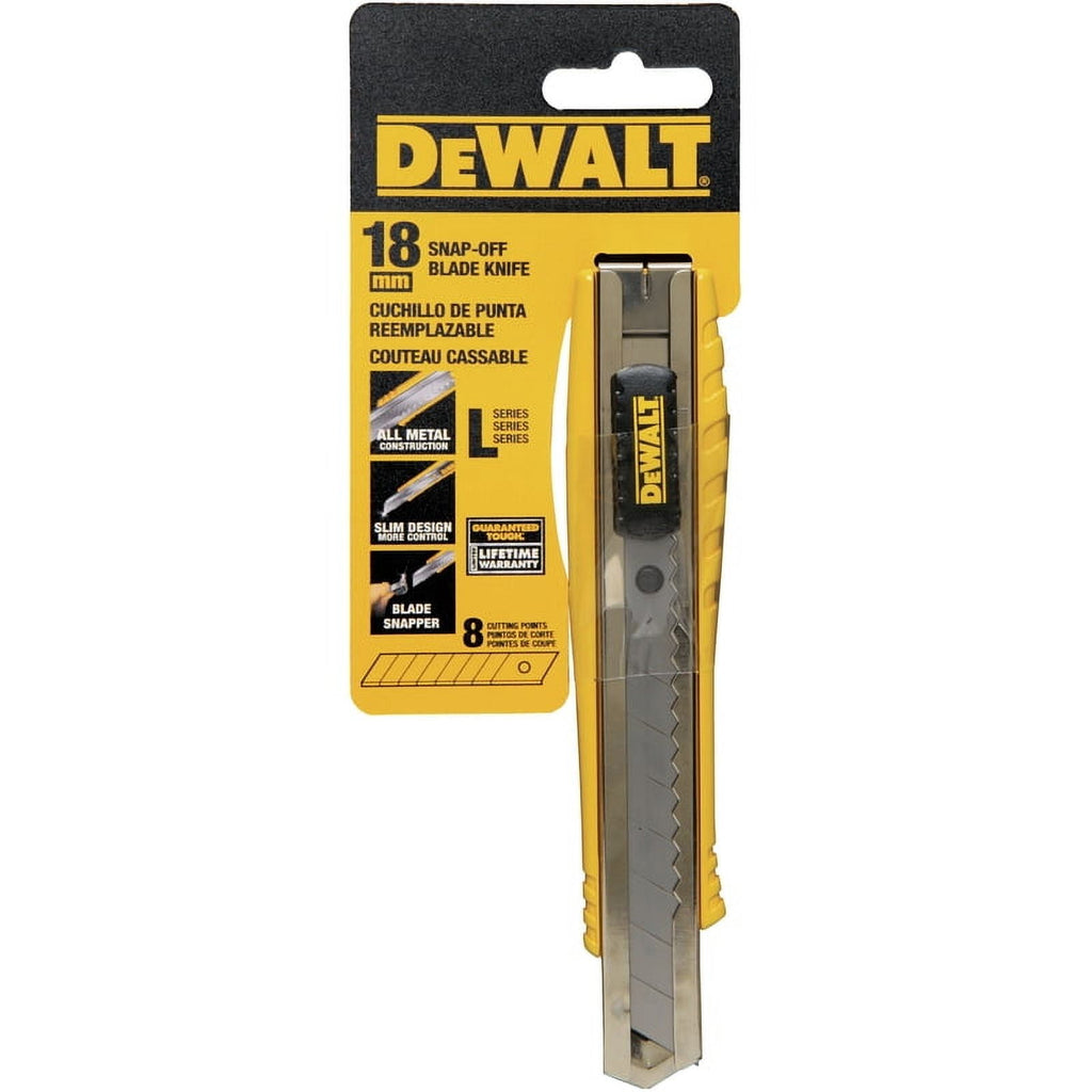 Dewalt DWHT10038 18mm Metal Body Snap-Off Knife