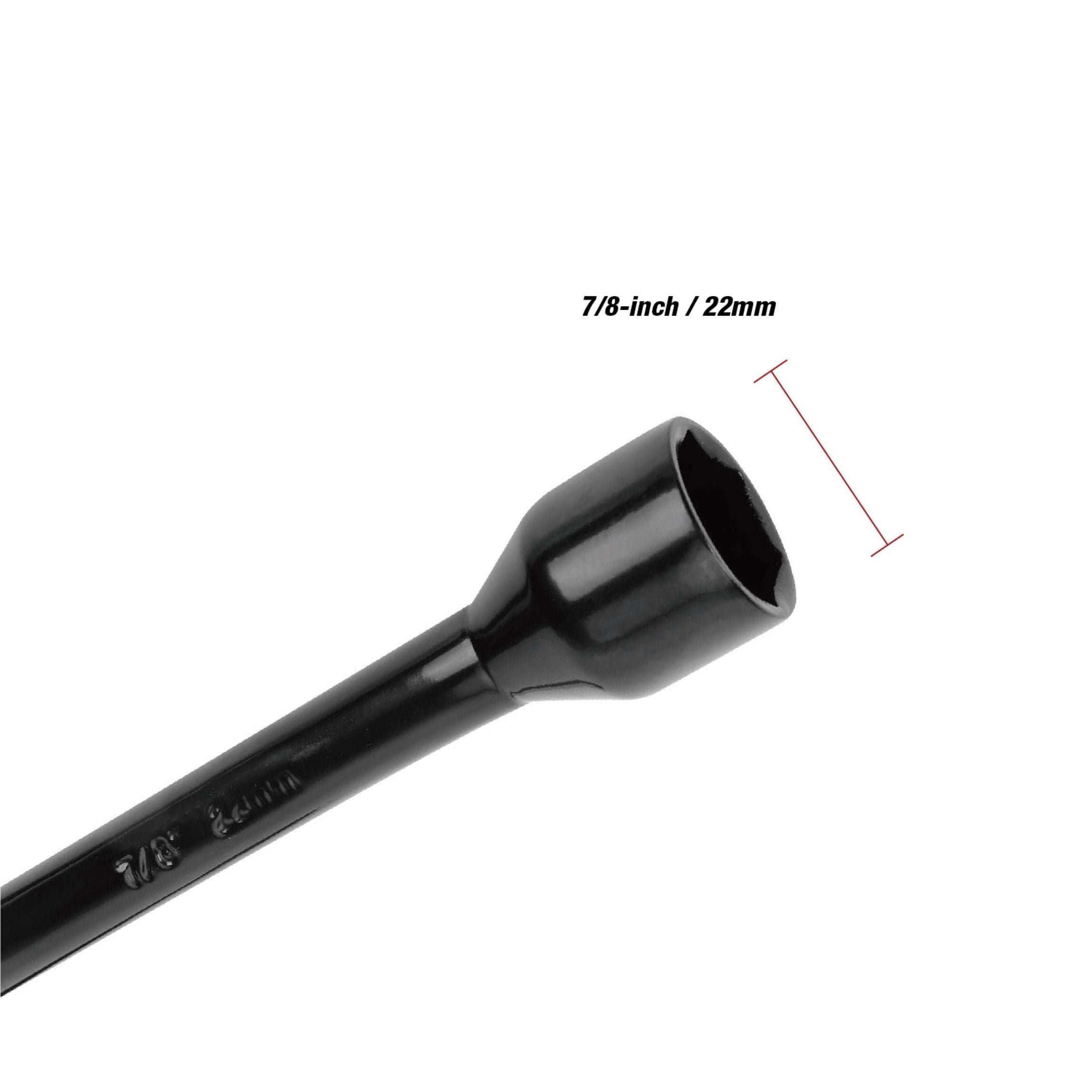 Hyper Tough 14-inch Powder Coated Lug Wrench for Tire Replacement