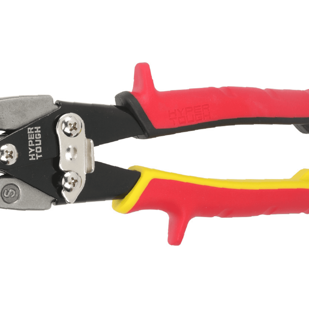 Hyper Tough Straight-Cut Aviation Snips with Cr-Mo Blades