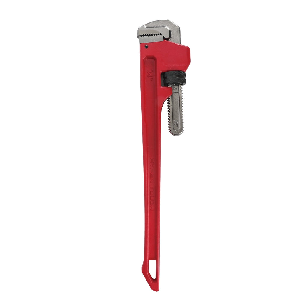 Hyper Tough 24-inch Heavy-Duty Pipe Wrench with 3-in. Jaw Capacity