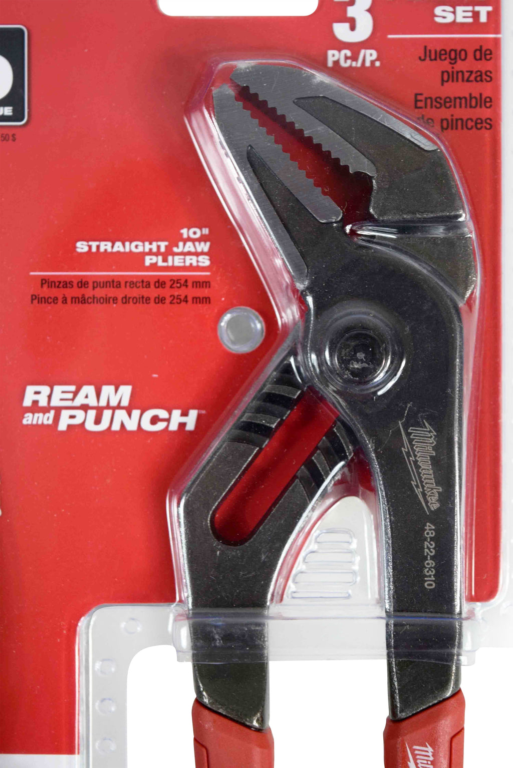 Milwaukee 48-22-6331 3-Piece Comfort Grip Pliers
